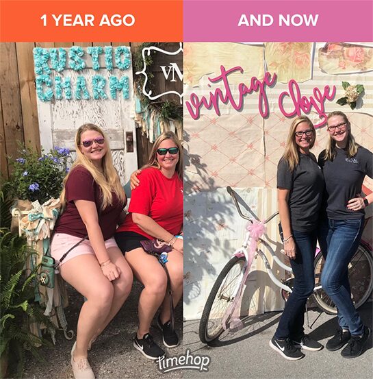 Mother and Daughter Weight Loss Journey Transformation